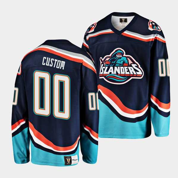 Men's New York Islanders Custom Navy 2022 Reverse Retro Stitched Jersey,We sell and wholesale Men's New York Islanders Custom Navy 2022 Reverse Retro Stitched Jersey on line form chian!